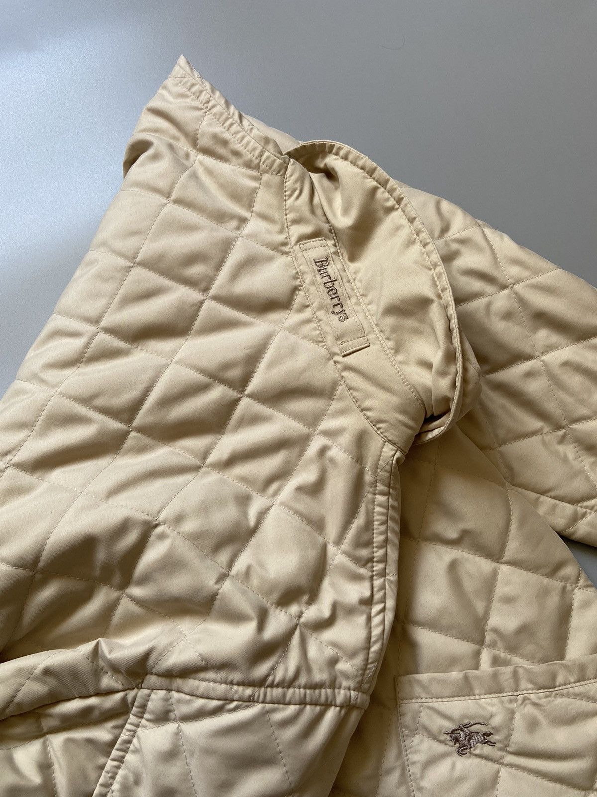 Burberry Rare Vintage Burberry Quilted Jacket Size ONE SIZE - 5 Thumbnail