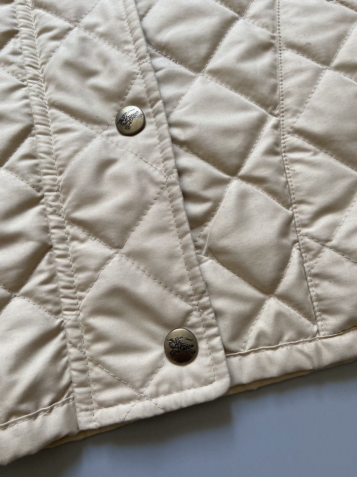 Burberry Rare Vintage Burberry Quilted Jacket Size ONE SIZE - 4 Thumbnail