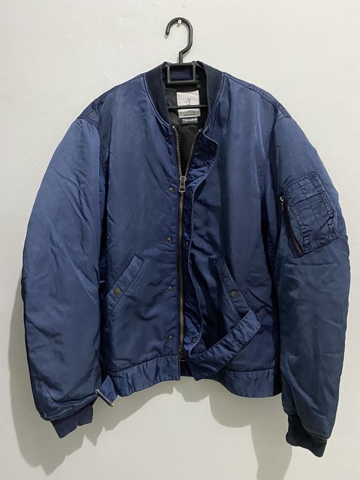 Japanese Brand SAMPLE Bluey Thinsulate Insulation Bomber Jacket | Grailed