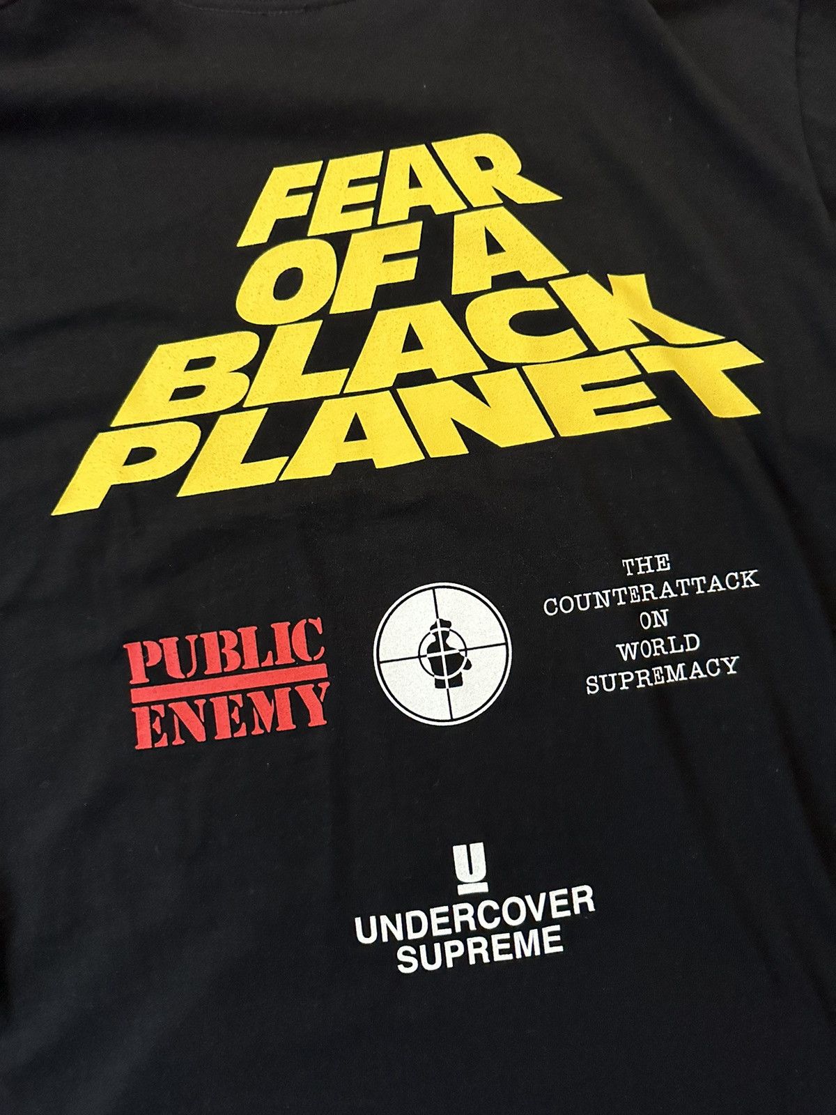 Public Enemy × Supreme × Undercover Supreme x Undercover - White House tee Size US L / EU 52-54 / 3 - 3 Thumbnail