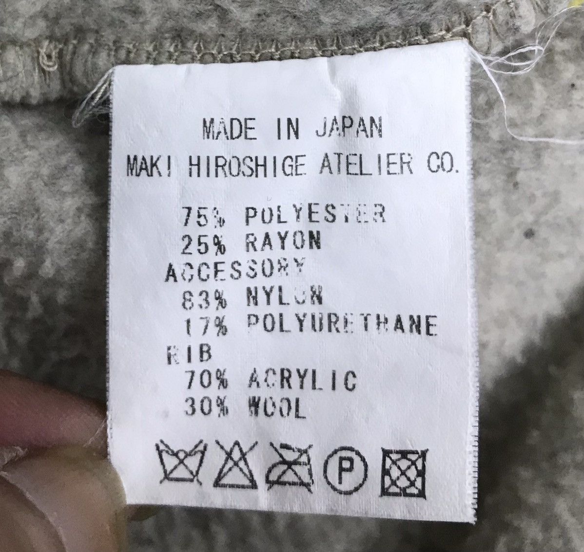 Japanese Brand GOMME MAKI HIROSHIGE ATELIER CO MADE IN JAPAN WINTER JACKET Size M / US 6-8 / IT 42-44 - 12 Thumbnail