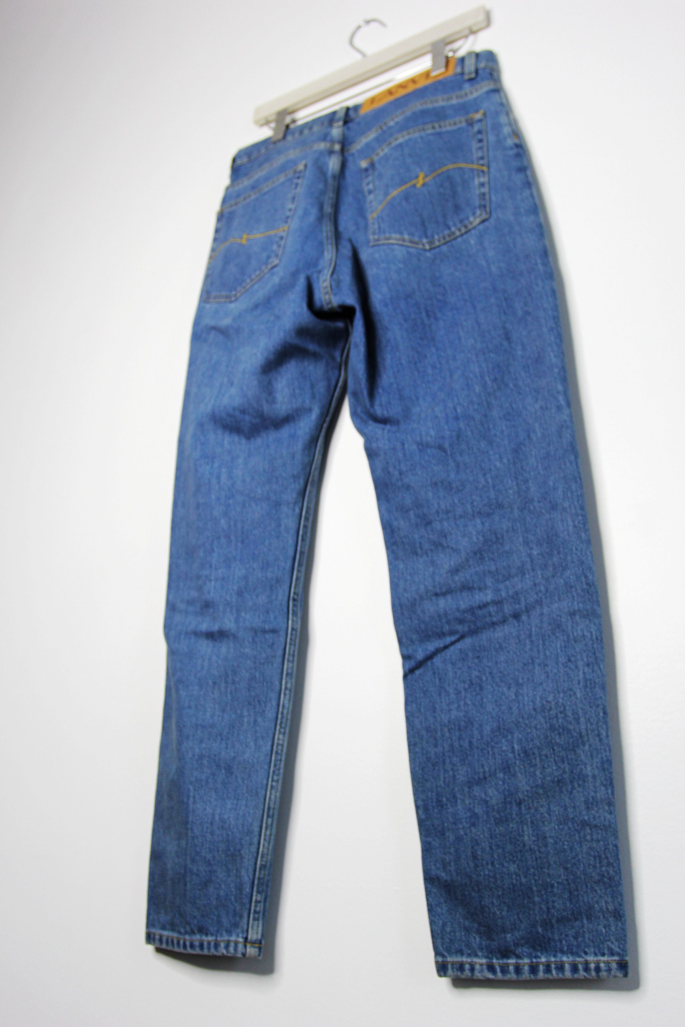 Lanvin BNWT AW22 LANVIN LIGHT WASH STRAIGHT LEG JEANS 28 Size US 28 / EU 44 - 8 Thumbnail