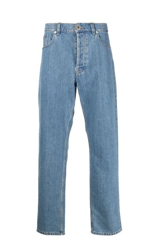 Lanvin BNWT AW22 LANVIN LIGHT WASH STRAIGHT LEG JEANS 28 Size US 28 / EU 44 - 11 Thumbnail