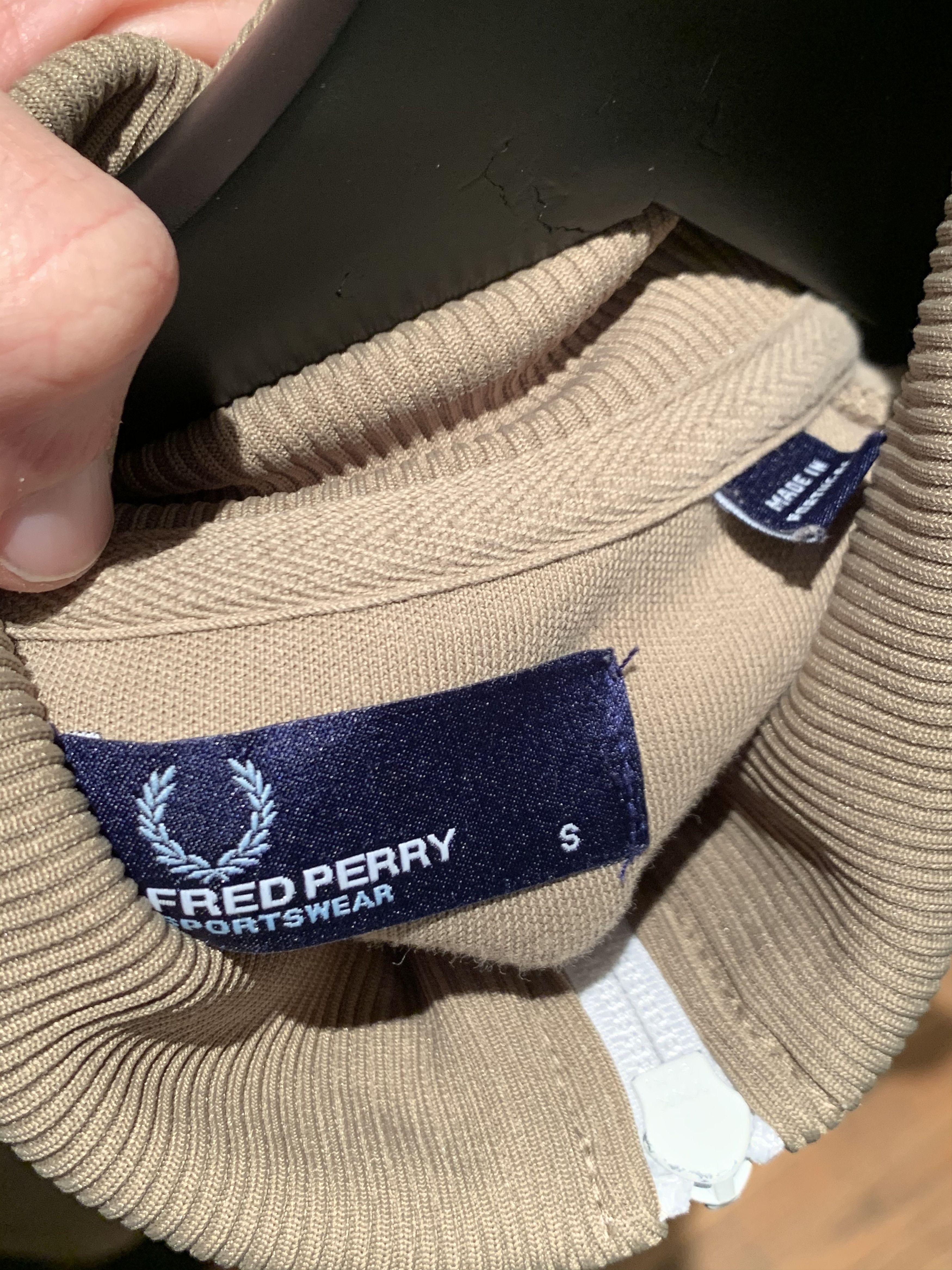 Fred Perry *RARE* Fred Perry Embroidered Striped Track Jacket Size US S / EU 44-46 / 1 - 7 Thumbnail