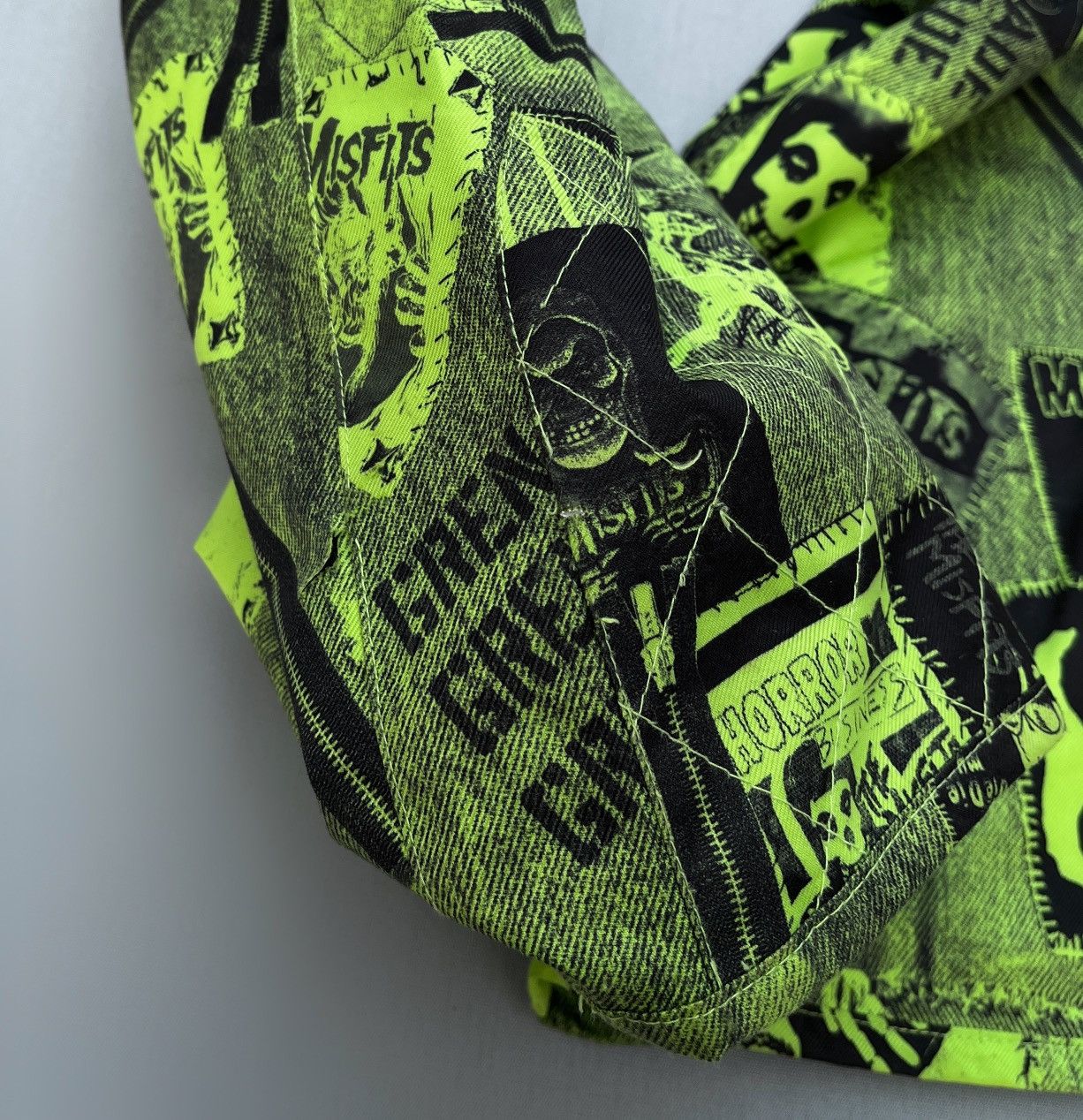 Misfits 🔥 Rare VTG MISFITS Full Print Wide Leg Cargo Pants Ski Size US 31 - 15 Thumbnail