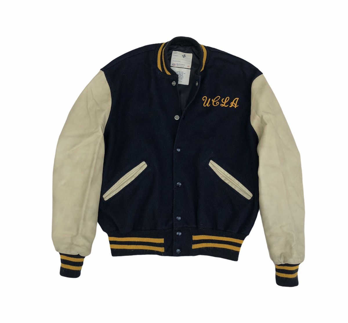 DeLong 80’s UCLA Vintage College Varsity Jacket store