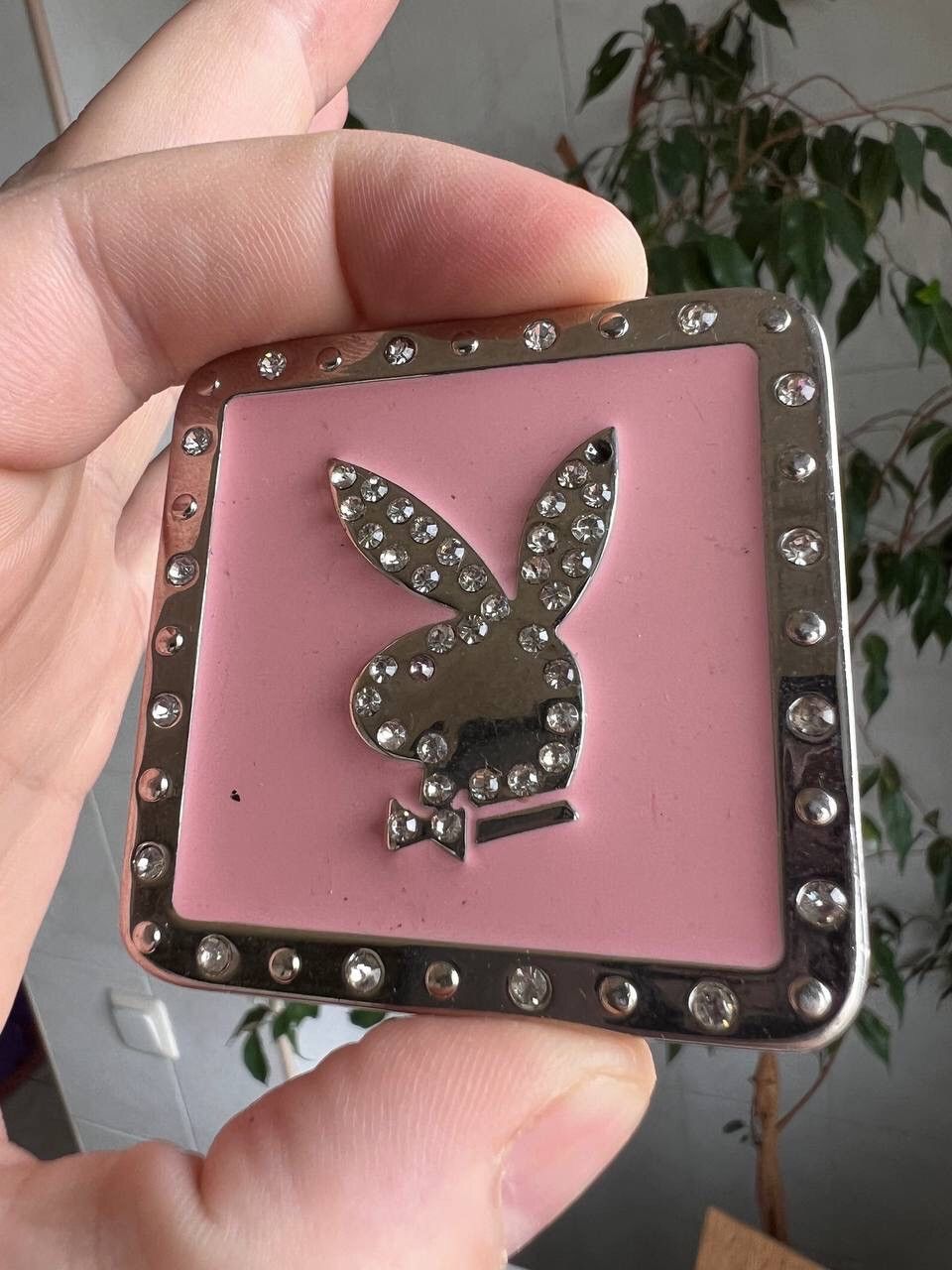 Japanese Brand × Playboy × Vintage Vintage playboy belt buckle pink Japanes Style Futuristic Size ONE SIZE - 3 Thumbnail