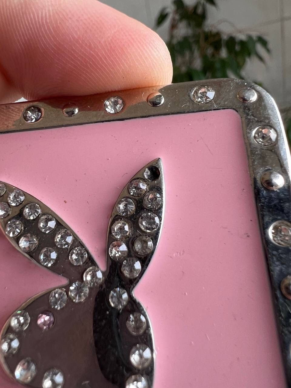 Japanese Brand × Playboy × Vintage Vintage playboy belt buckle pink Japanes Style Futuristic Size ONE SIZE - 2 Thumbnail