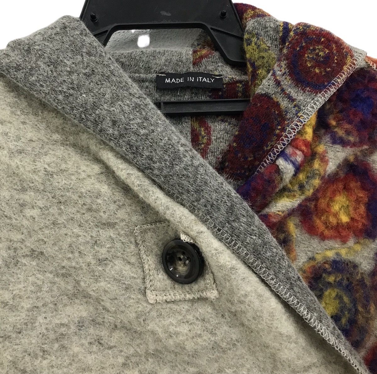 Japanese Brand KOIBITO MISAKI SENSITIVITY MADE IN ITALY WOOL JACKET Size M / US 6-8 / IT 42-44 - 3 Thumbnail