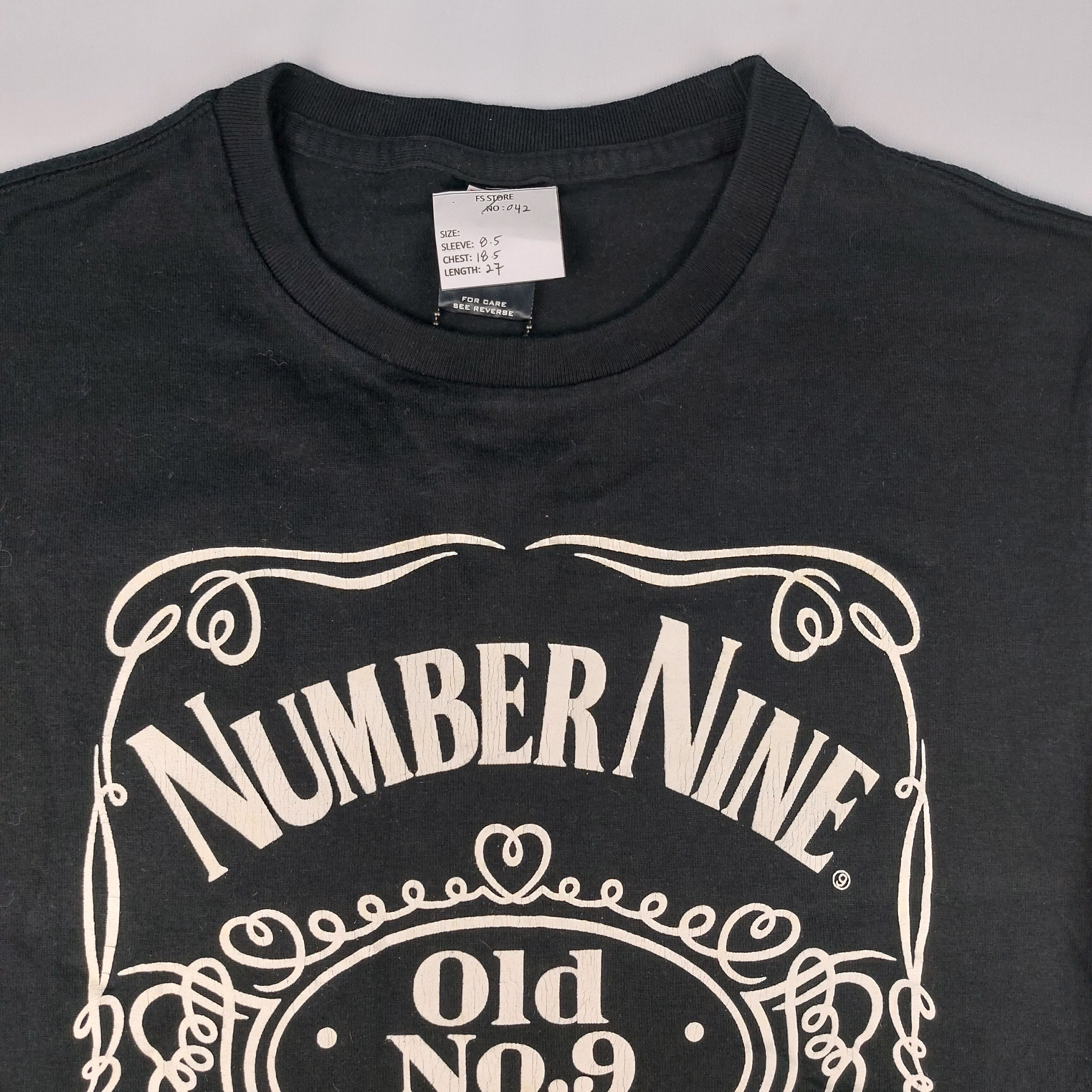 20471120 × Number (N)ine × Takahiromiyashita The Soloist. NUMBER NINE BIG LOGO JAPANESE BRAND SHIRTS Size US S / EU 44-46 / 1 - 3 Thumbnail
