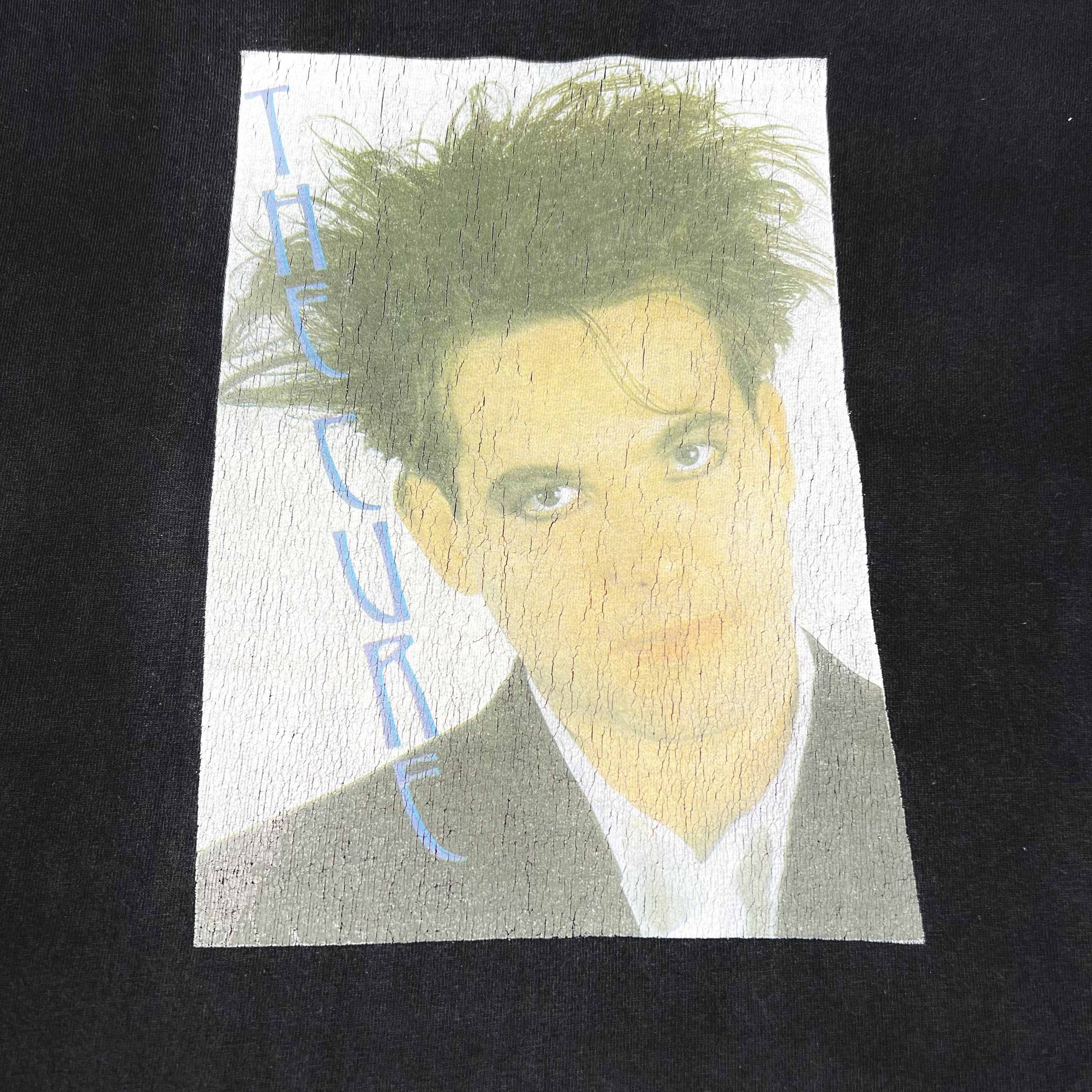 Band Tees Vintage 90s The Cure Robert Smith Euro Bootleg T Shirt Size US L / EU 52-54 / 3 - 4 Thumbnail
