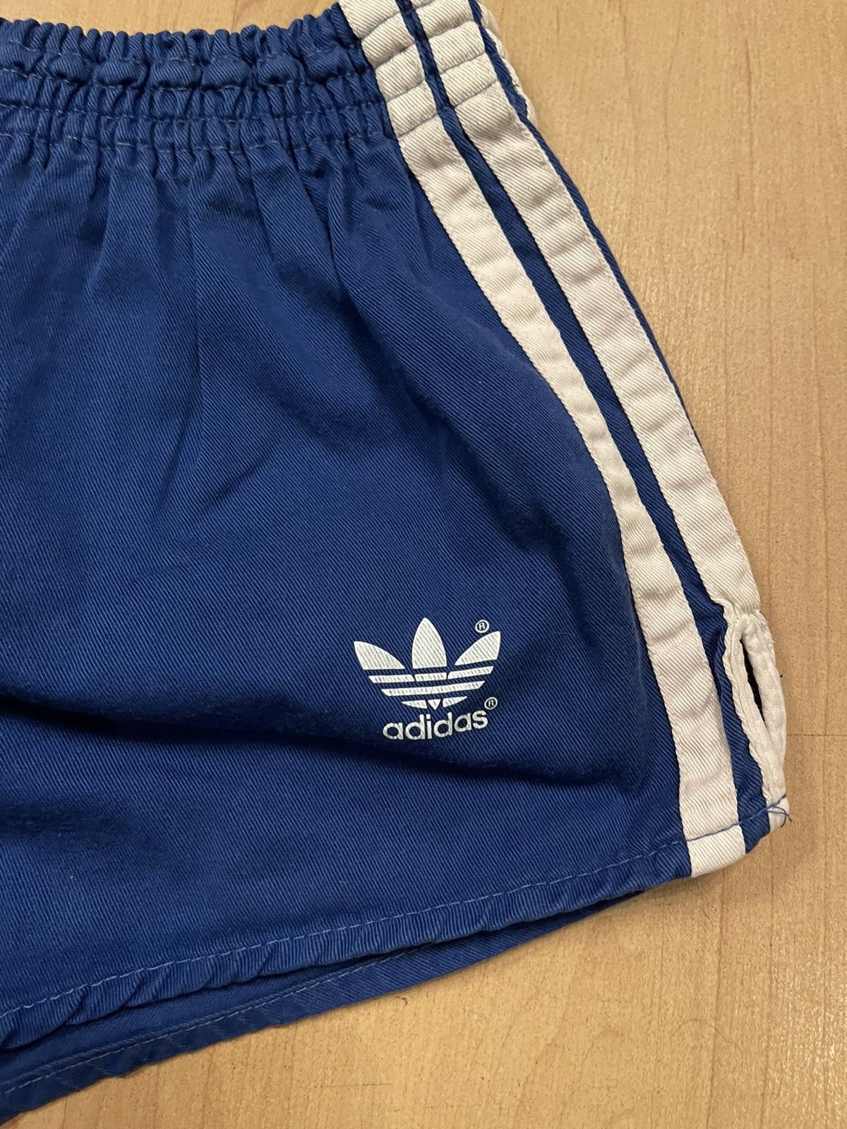 Adidas × Vintage Adidas vintage 80s striped shorts made in Yugoslavia Size US 32 / EU 48 - 3 Thumbnail