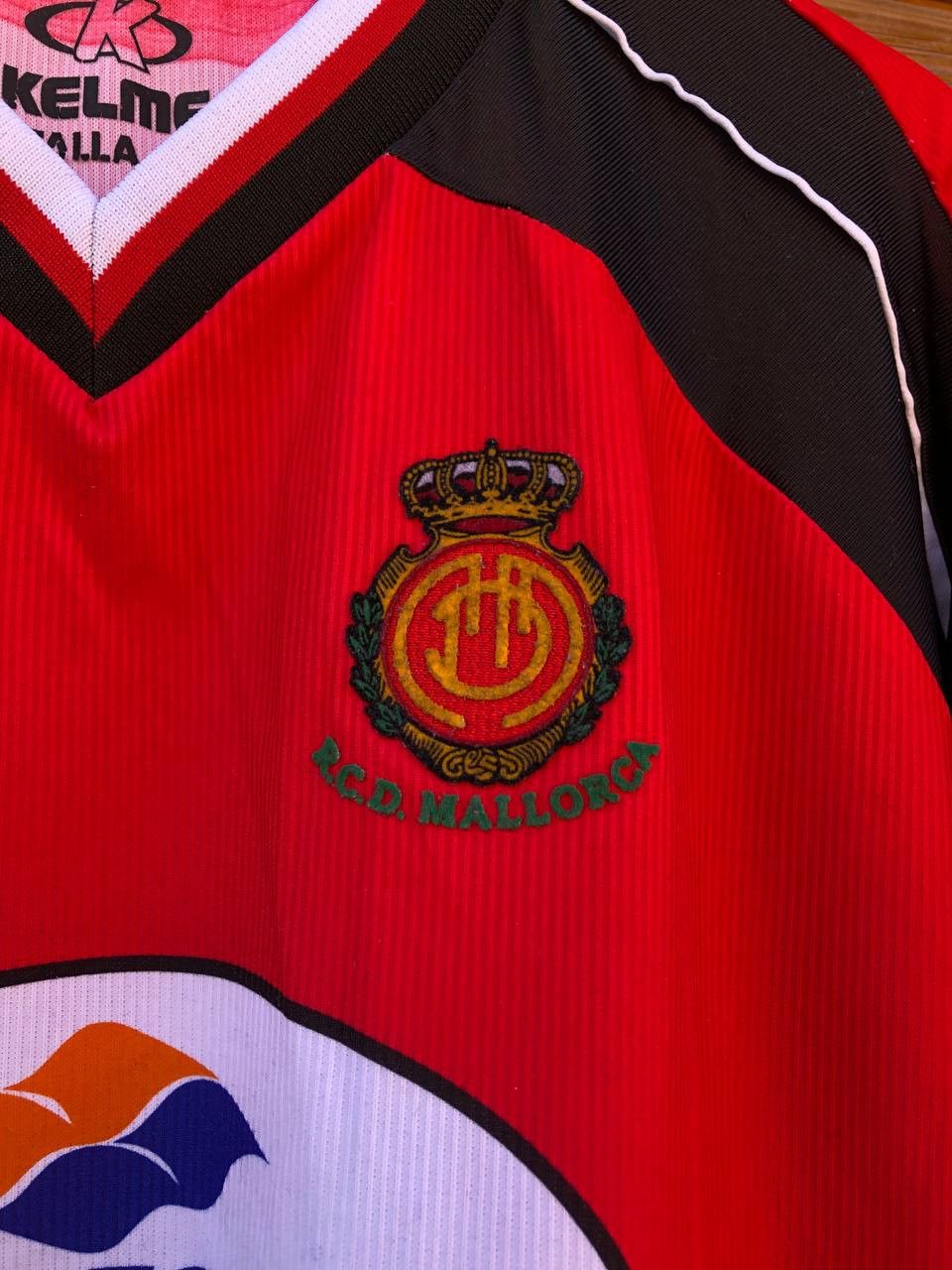 Vintage Mallorca 1999 - 2000 football shirt jersey camiseta Kelme Size US S / EU 44-46 / 1 - 4 Thumbnail