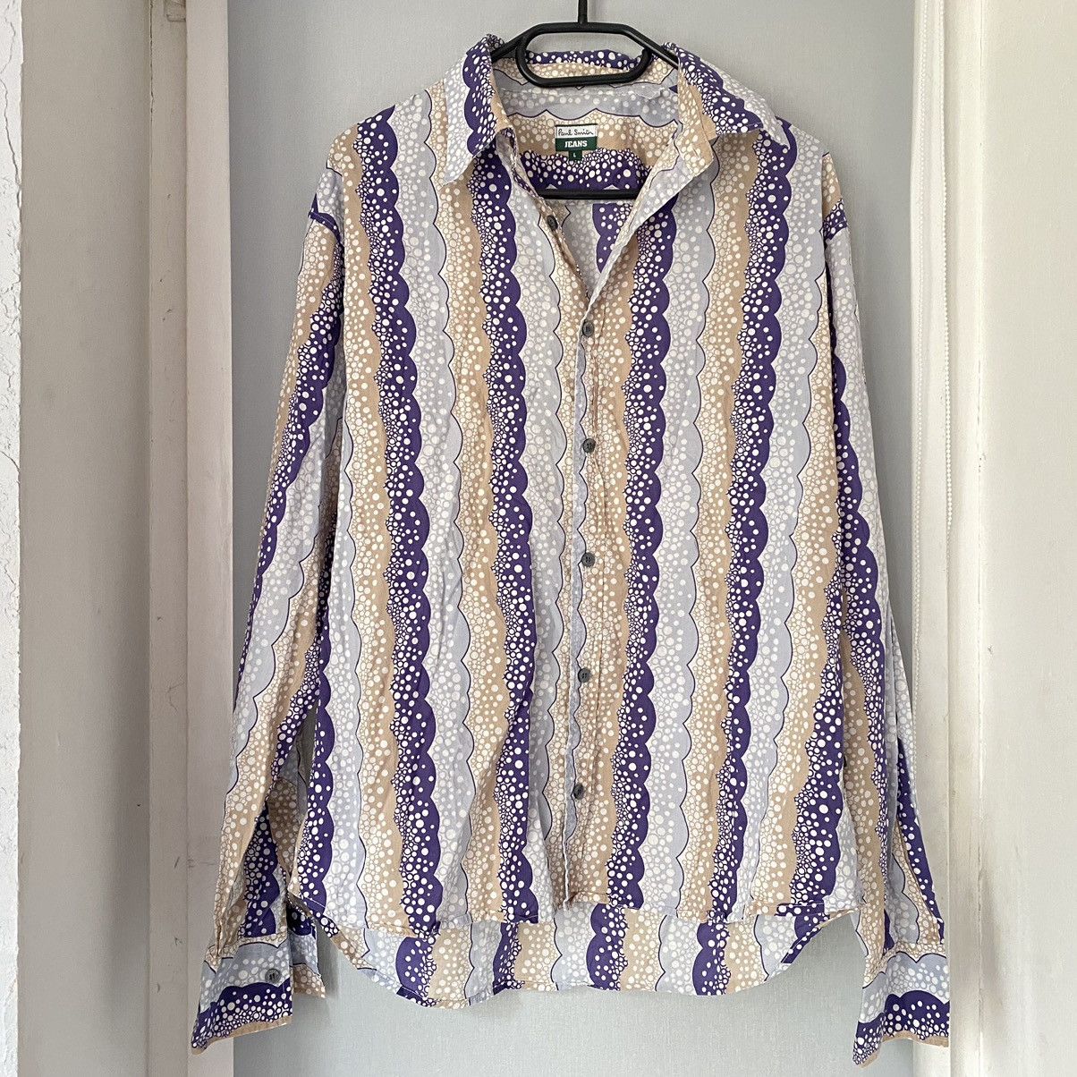 Paul Smith VINTAGE PAUL SMITH AMAZING ART PRINTED SHIRT Size US L / EU 52-54 / 3 - 1 Thumbnail