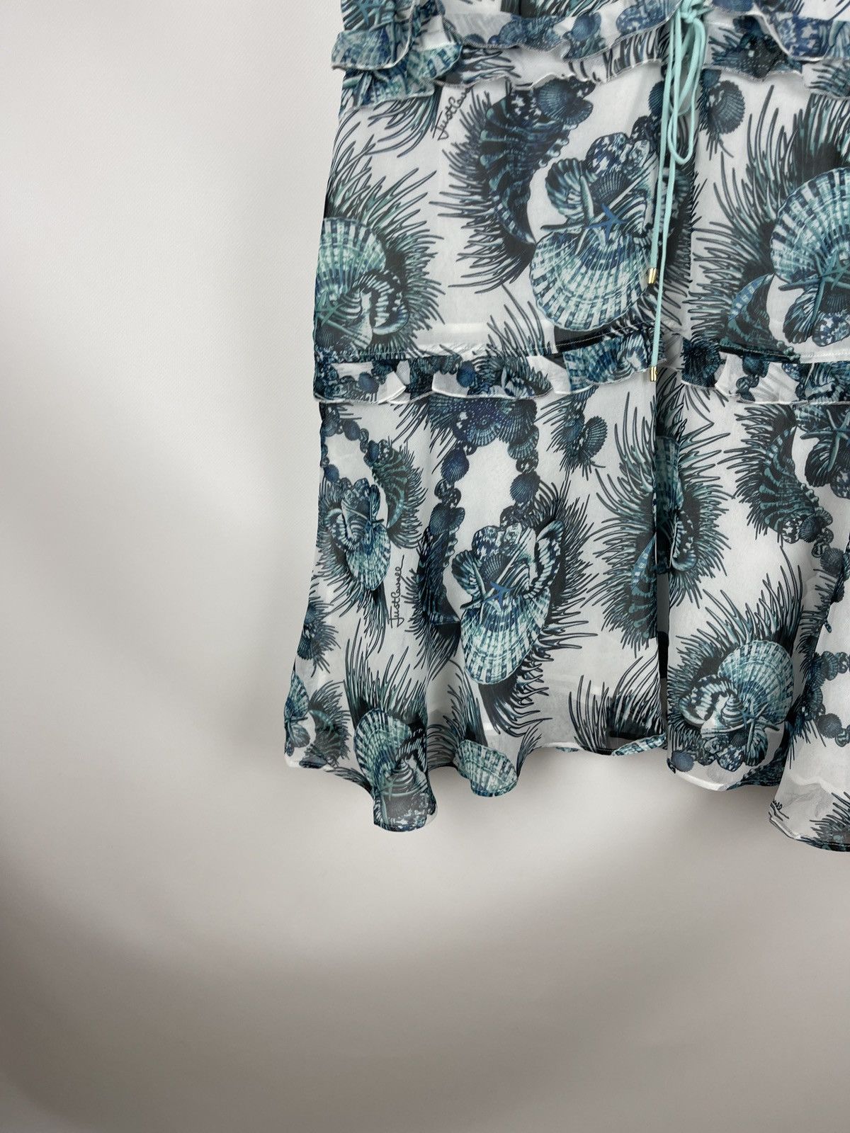 Just Cavalli Just Cavalli pattern made in Italy light dress size 46 Size L / US 10 / IT 46 - 5 Thumbnail