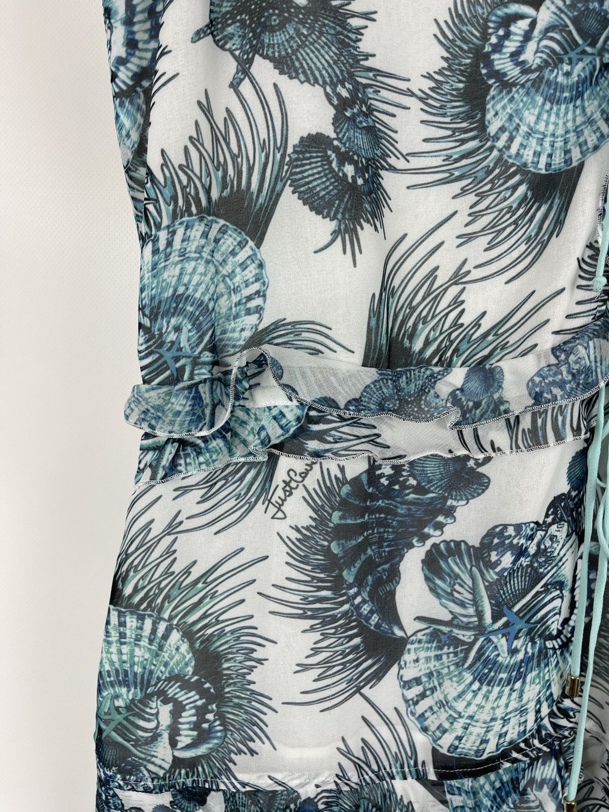 Just Cavalli Just Cavalli pattern made in Italy light dress size 46 Size L / US 10 / IT 46 - 7 Thumbnail