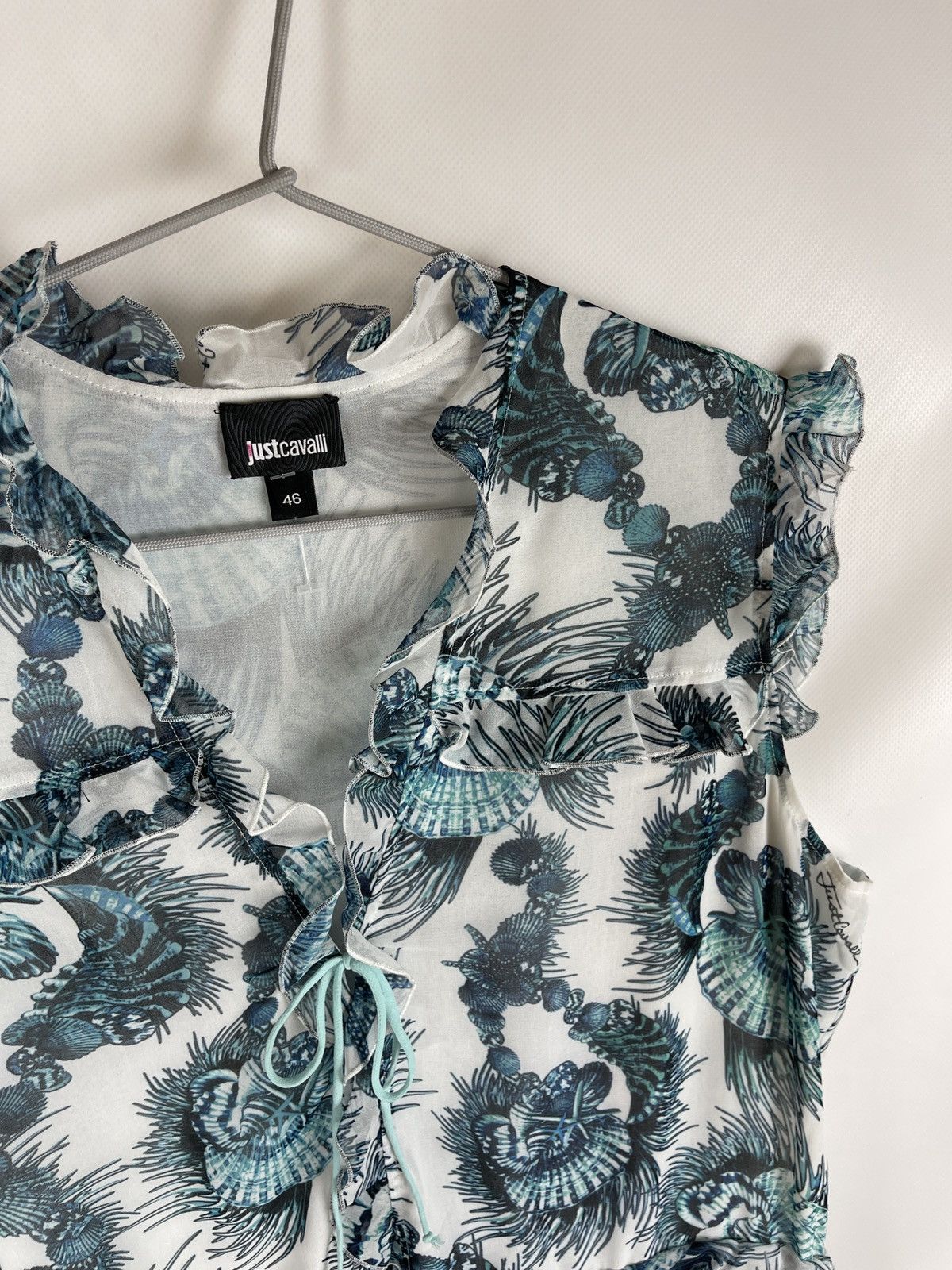 Just Cavalli Just Cavalli pattern made in Italy light dress size 46 Size L / US 10 / IT 46 - 9 Thumbnail