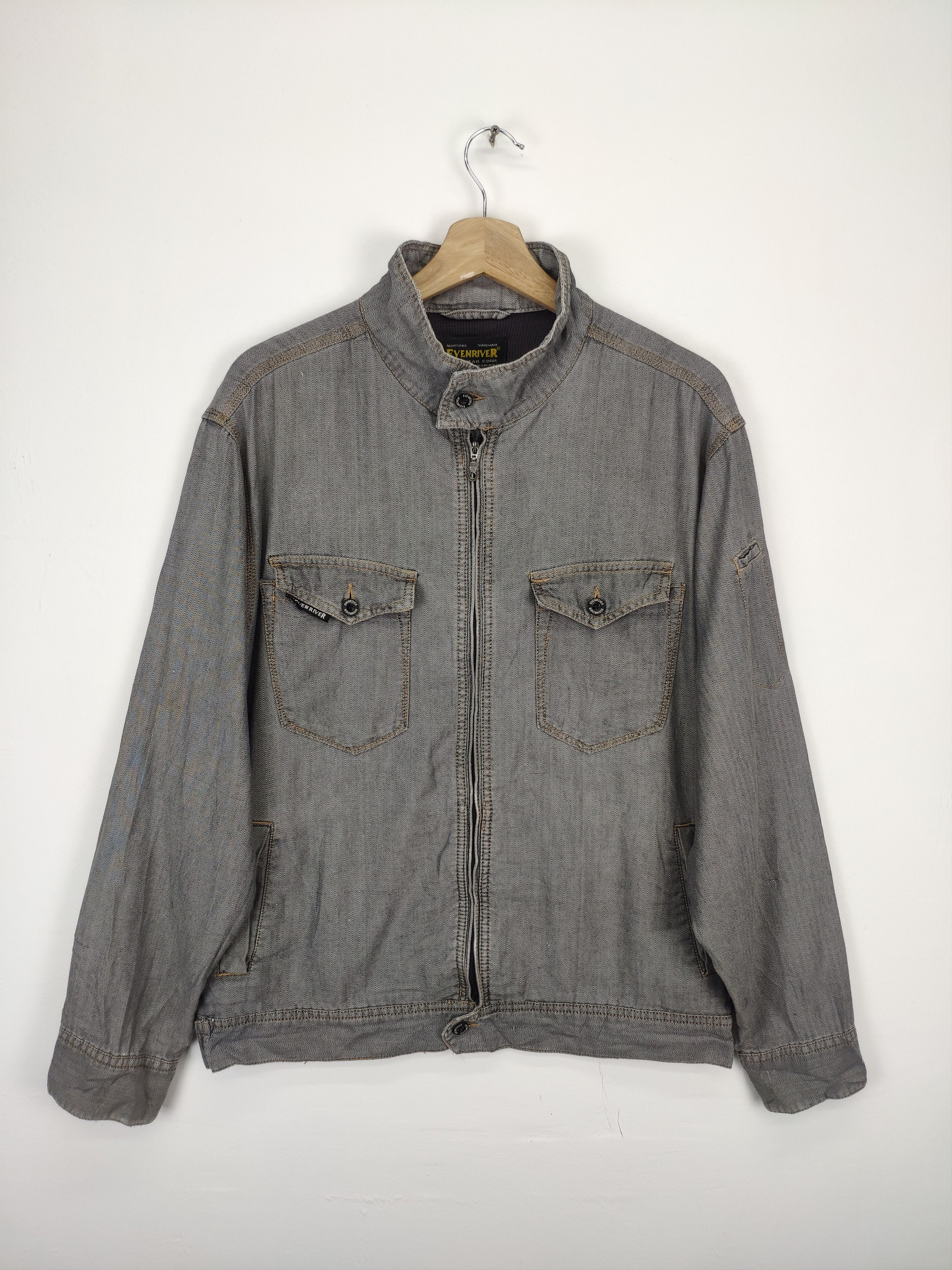 Japanese Brand × Vintage Vintage Work Wear Jacket Carhartt Style Size US L / EU 52-54 / 3 - 1 Thumbnail