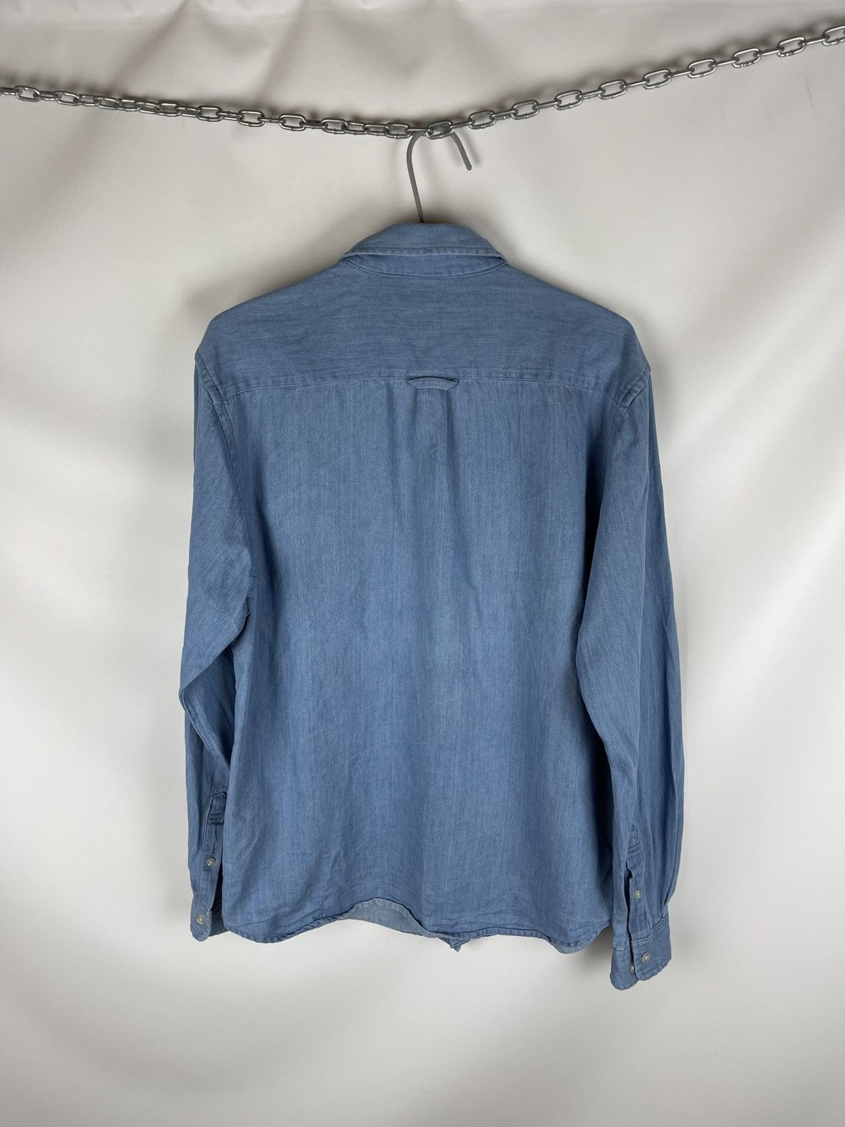 Edwin Edwin Better shirt denim linen pocket long sleeve Size US M / EU 48-50 / 2 - 13 Thumbnail