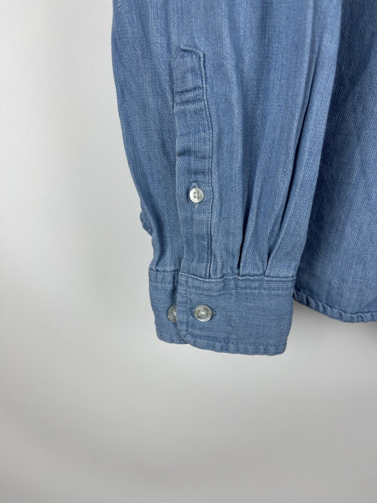 Edwin Edwin Better shirt denim linen pocket long sleeve Size US M / EU 48-50 / 2 - 8 Thumbnail