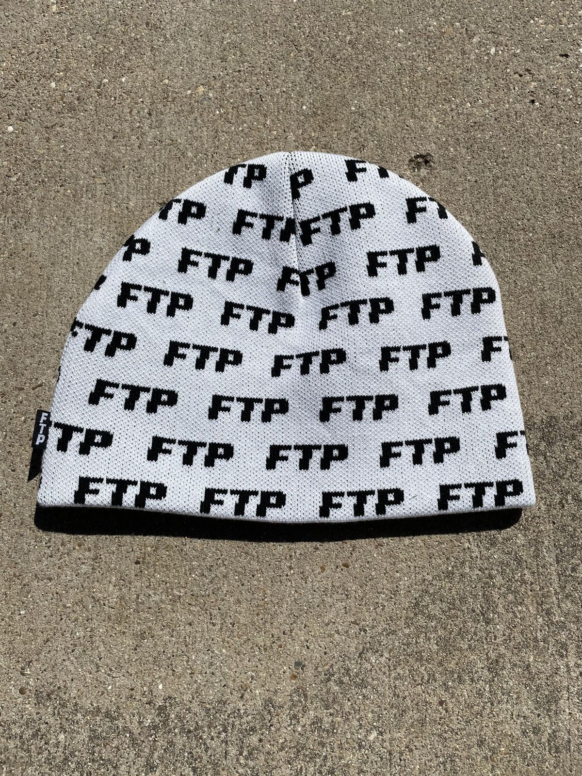 Ftp White Beanie | Grailed