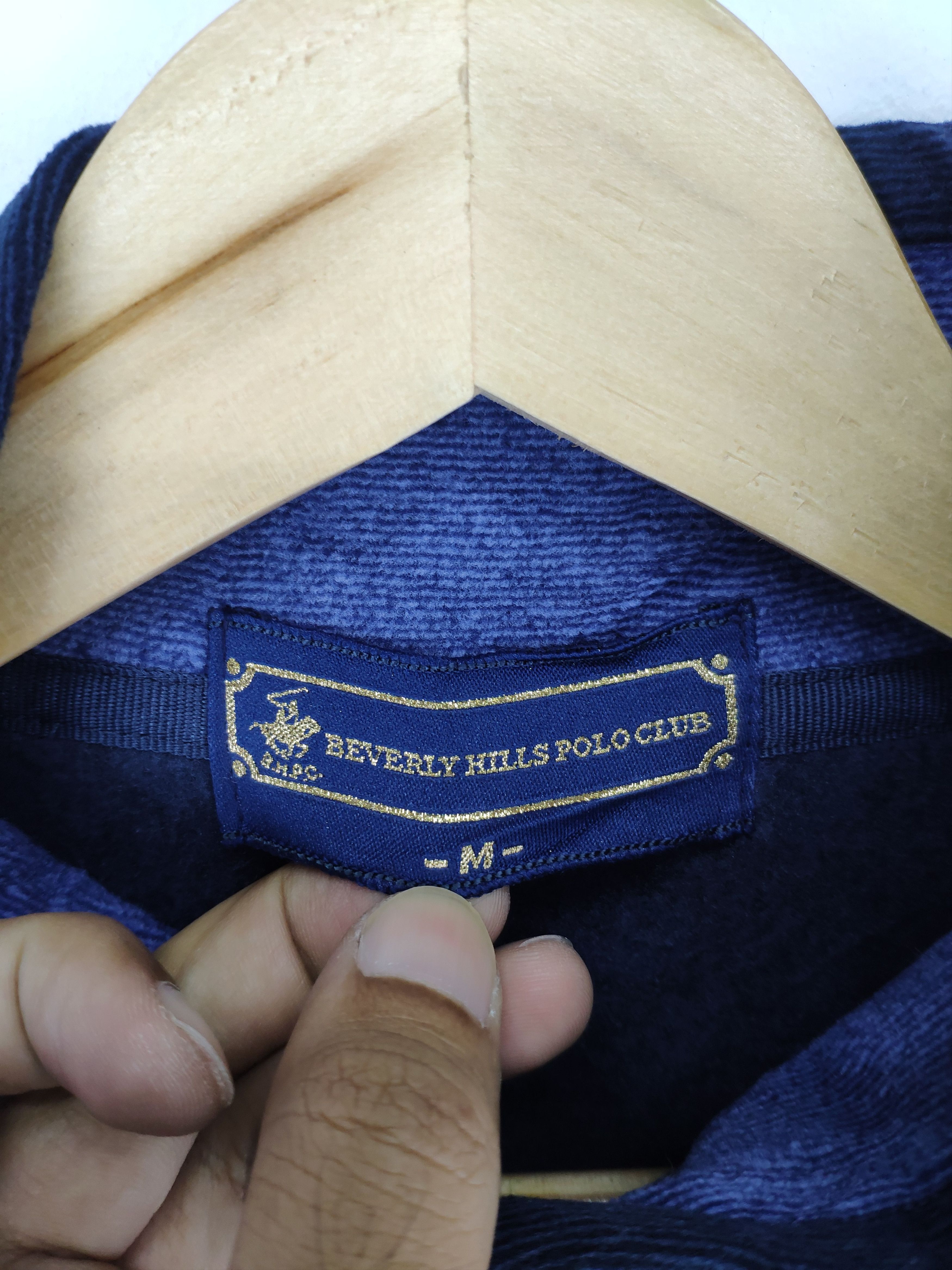 Beverly Hills Polo Club × Vintage Beverly Hills Polo Club Sweater Half Zip Size US M / EU 48-50 / 2 - 8 Thumbnail