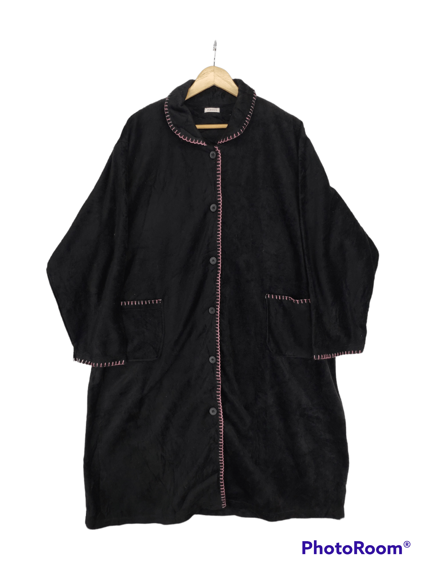 Japanese Brand × Vintage Vintage Fleece Cardigan Button Up Size US XXL / EU 58 / 5 - 1 Thumbnail