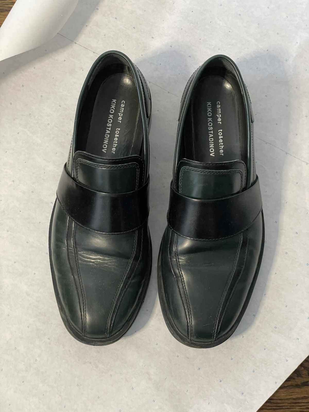 Camper × Kiko Kostadinov Kiko Kostadinov X Camper Loafers Green Size US 9.5 / EU 42-43 - 3 Thumbnail