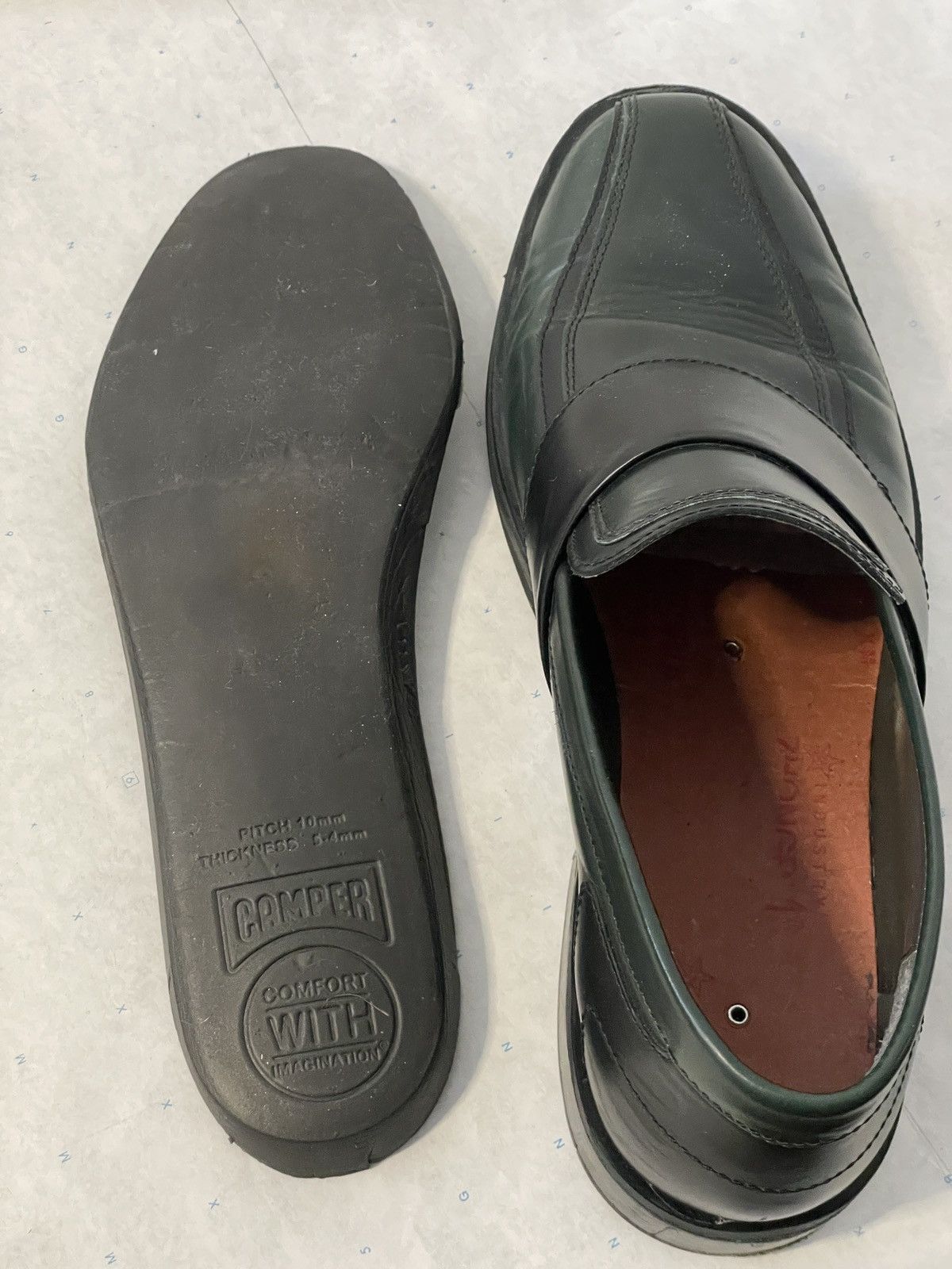 Camper × Kiko Kostadinov Kiko Kostadinov X Camper Loafers Green Size US 9.5 / EU 42-43 - 7 Thumbnail