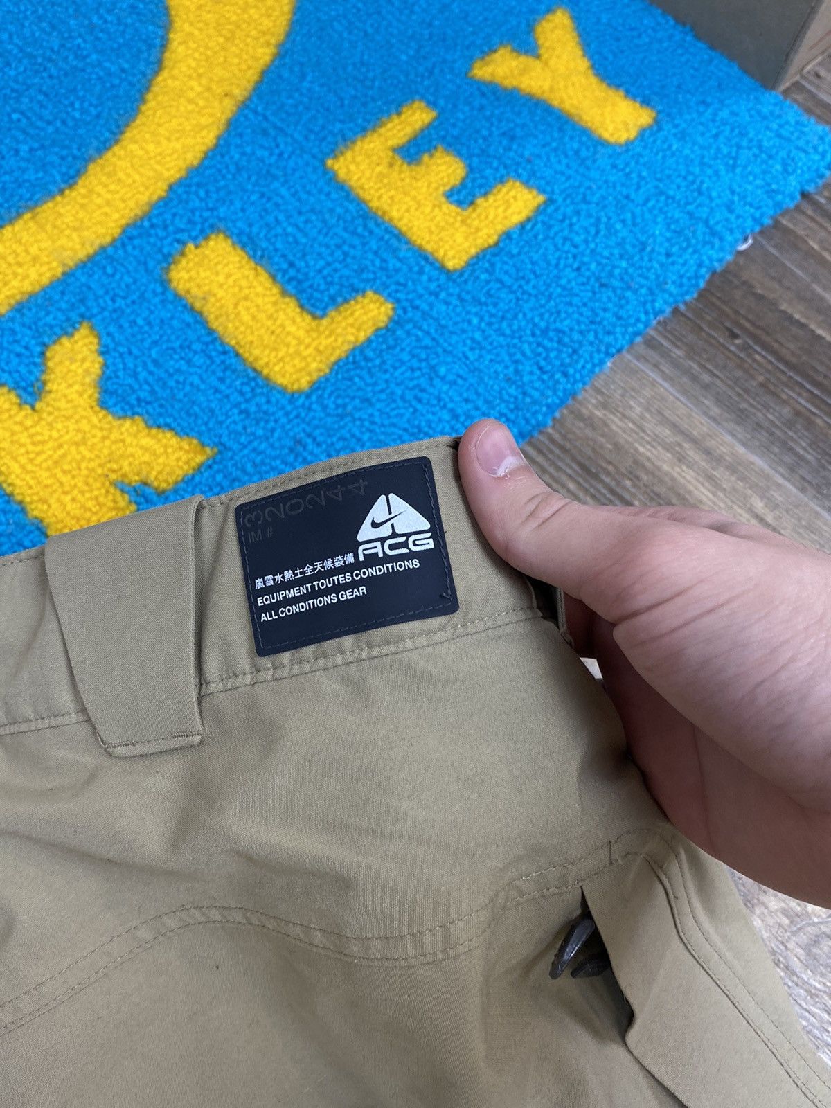 Nike ACG Nike ACG gore tex beige ski cargo pant Size US 32 / EU 48 - 10 Thumbnail