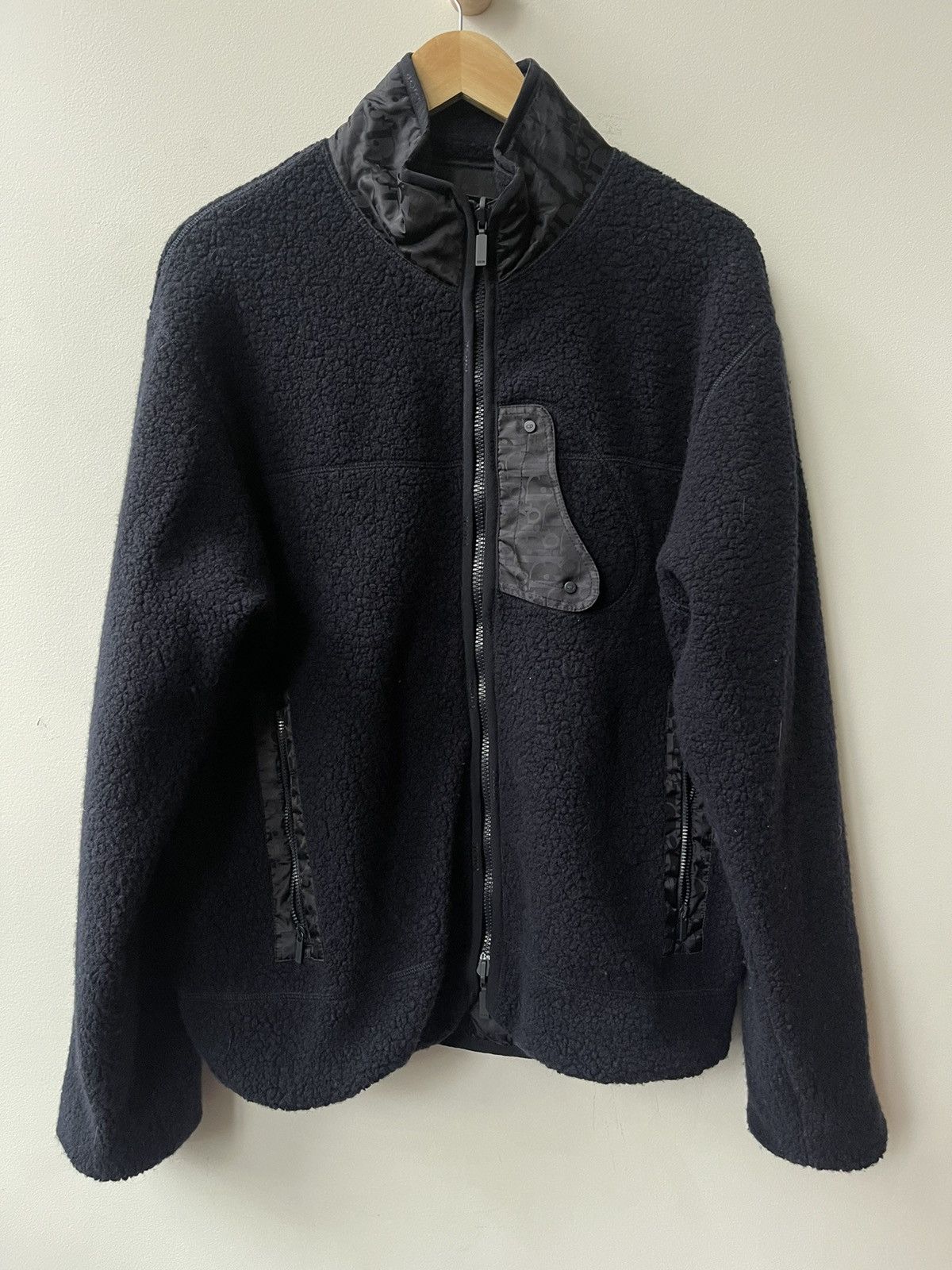 Dior $3500 Dior Reversible Jacket Dior Oblique Wool Fleece Tech Size US L / EU 52-54 / 3 - 1 Thumbnail