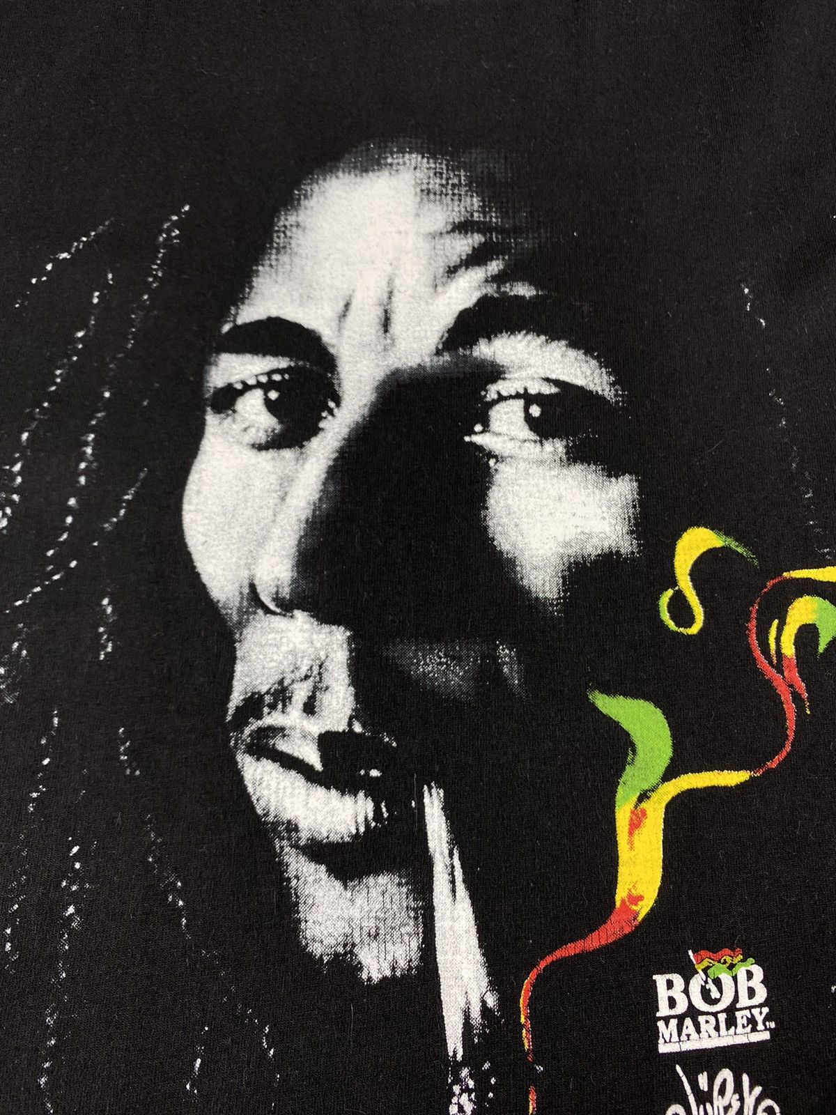 Bob Marley × Rap Tees × Vintage 2000s Vintage Bob Marley T Shirt Band Rap Tee Vtg Hype Size US M / EU 48-50 / 2 - 4 Thumbnail