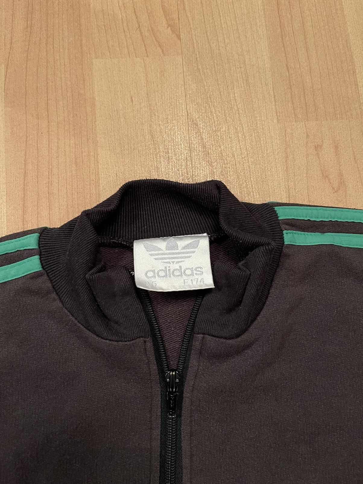 Adidas × Vintage Adidas vintage 80s striped zip sweatshirt Size US M / EU 48-50 / 2 - 4 Thumbnail