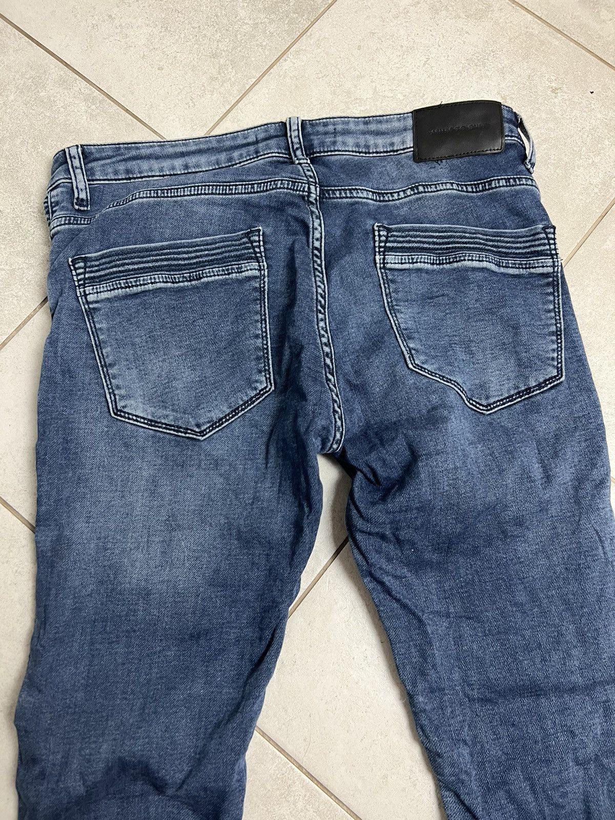 Designer Ashes To Dust 34 Biker Cargo Hype Pant Streetwear Rare Size US 34 / EU 50 - 3 Thumbnail