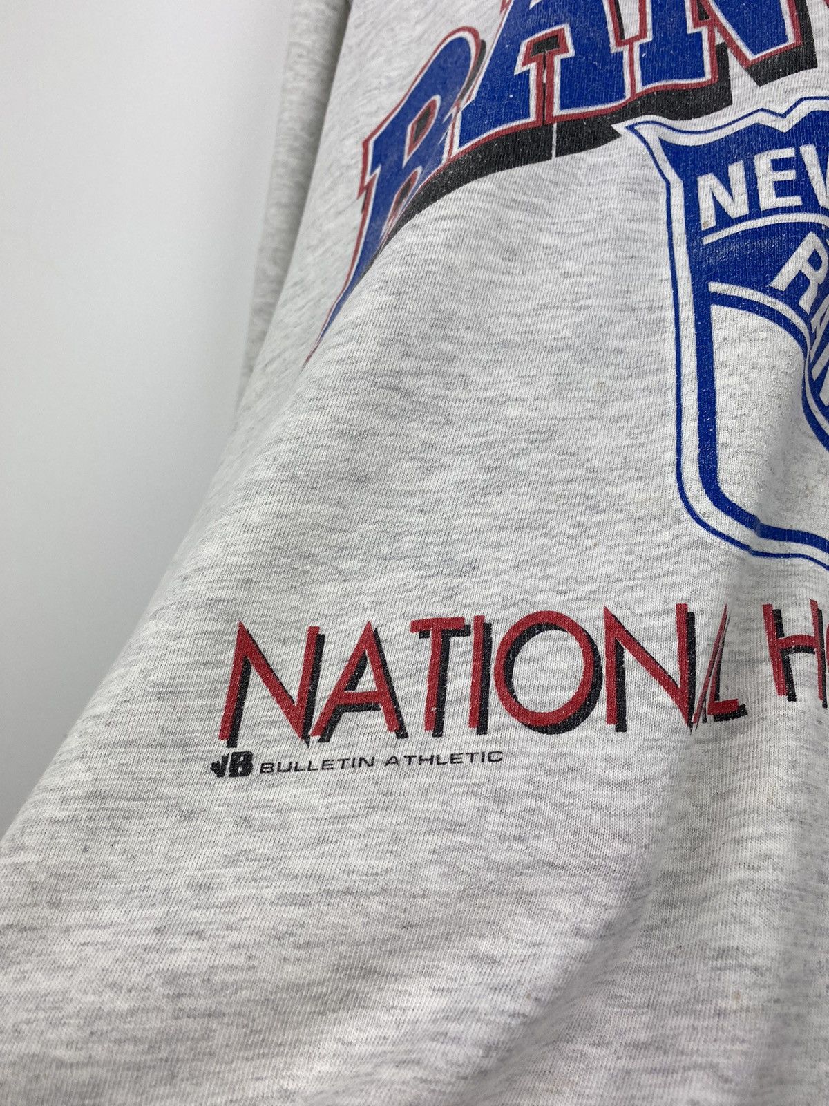 NHL Vintage New York Rangers NHL T Shirt Kings Oilers Ducks Size US XL / EU 56 / 4 - 3 Thumbnail