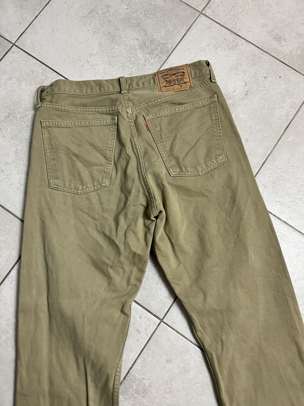 Levi's Rare Vintage 90s Levi’s 516 34x32 Denim Pants Orange Tab Size US 34 / EU 50 - 4 Thumbnail