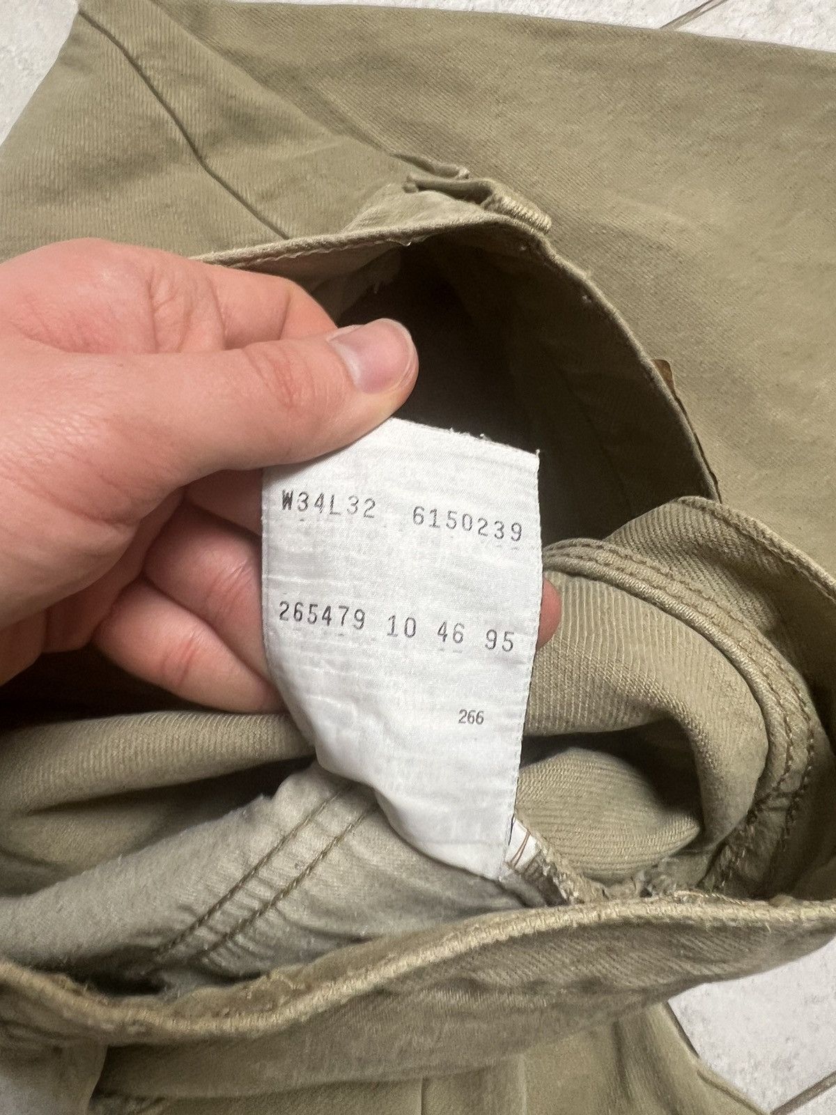 Levi's Rare Vintage 90s Levi’s 516 34x32 Denim Pants Orange Tab Size US 34 / EU 50 - 6 Thumbnail