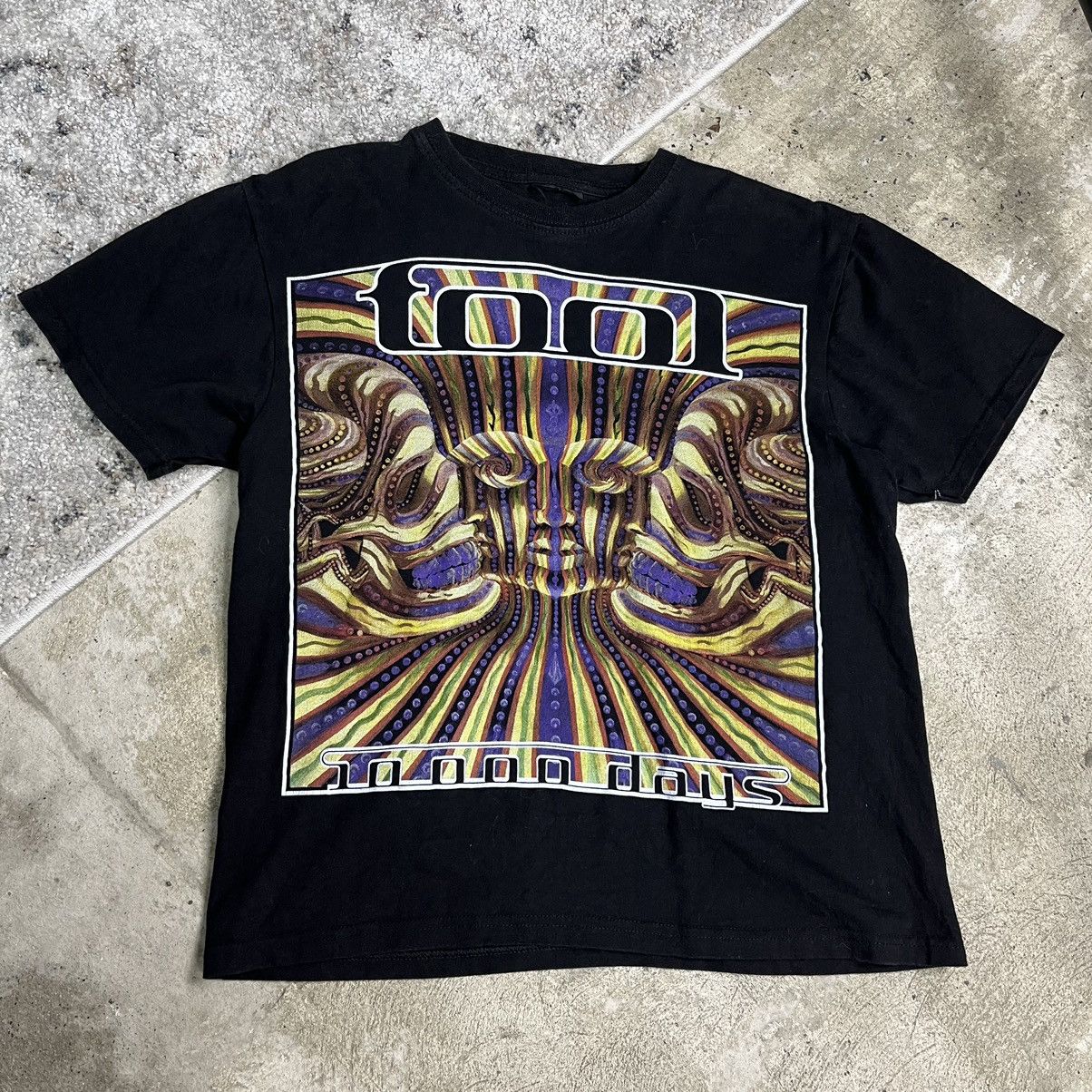 Band Tees 1990s TOOL 10,000 DAYS VERY RARE ARCHIVE BOXY TEE - LOT № 8 Size US S / EU 44-46 / 1 - 2 Thumbnail