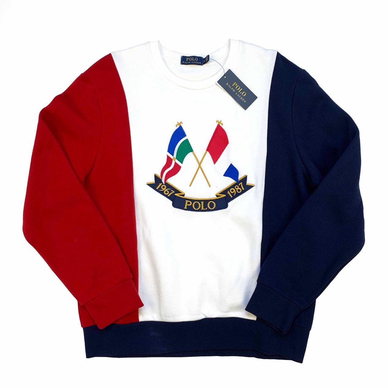 Ralph Lauren Polo Ralph Lauren Cross Flags Sweater (M) | Grailed