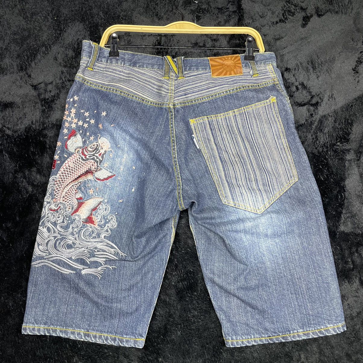 If Six Was Nine Rare Vintage Japanesebrand Naminoritatsujin Embroidery koi Size US 34 / EU 50 - 1 Thumbnail