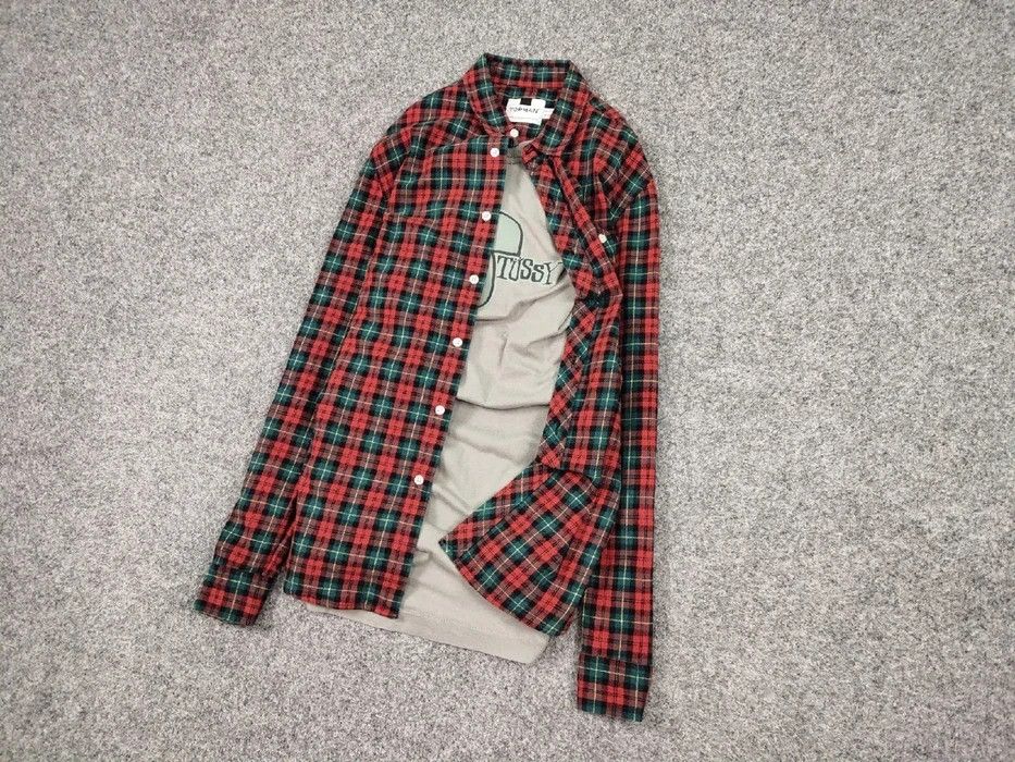 Flannel Vintage Flannel Shirt Travis Scott Style Streetwear Hype Size US M / EU 48-50 / 2 - 4 Thumbnail