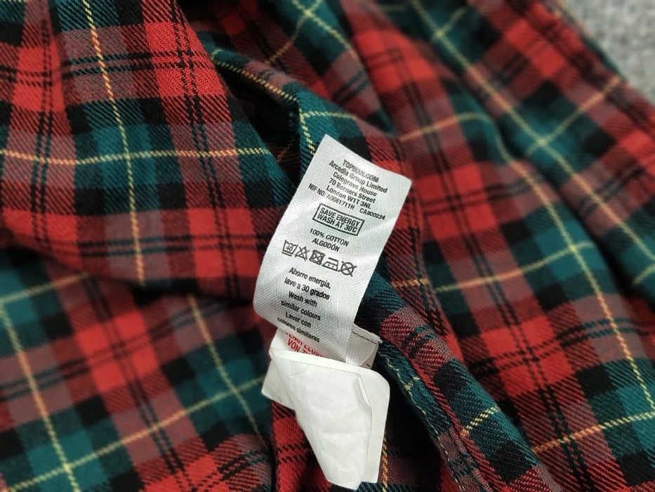 Flannel Vintage Flannel Shirt Travis Scott Style Streetwear Hype Size US M / EU 48-50 / 2 - 9 Thumbnail