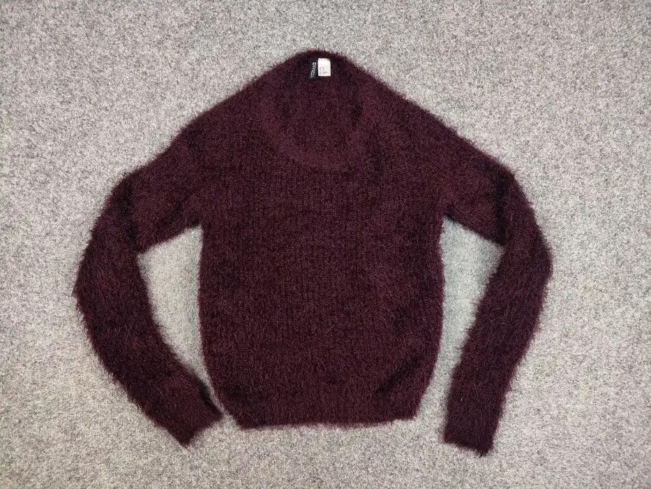 Japanese Brand Vintage Japanese Mohair Style Fuzzy Crewneck Sweater Size S / US 4 / IT 40 - 5 Thumbnail