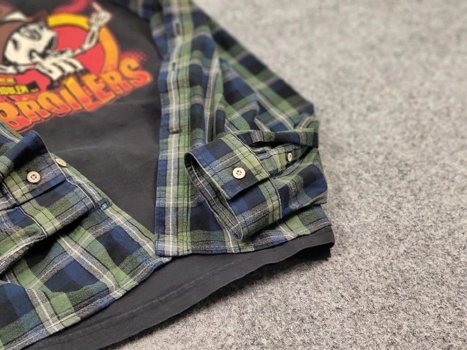 Flannel Vintage Flannel Shirt Travis Scott Style Size US XL / EU 56 / 4 - 7 Thumbnail