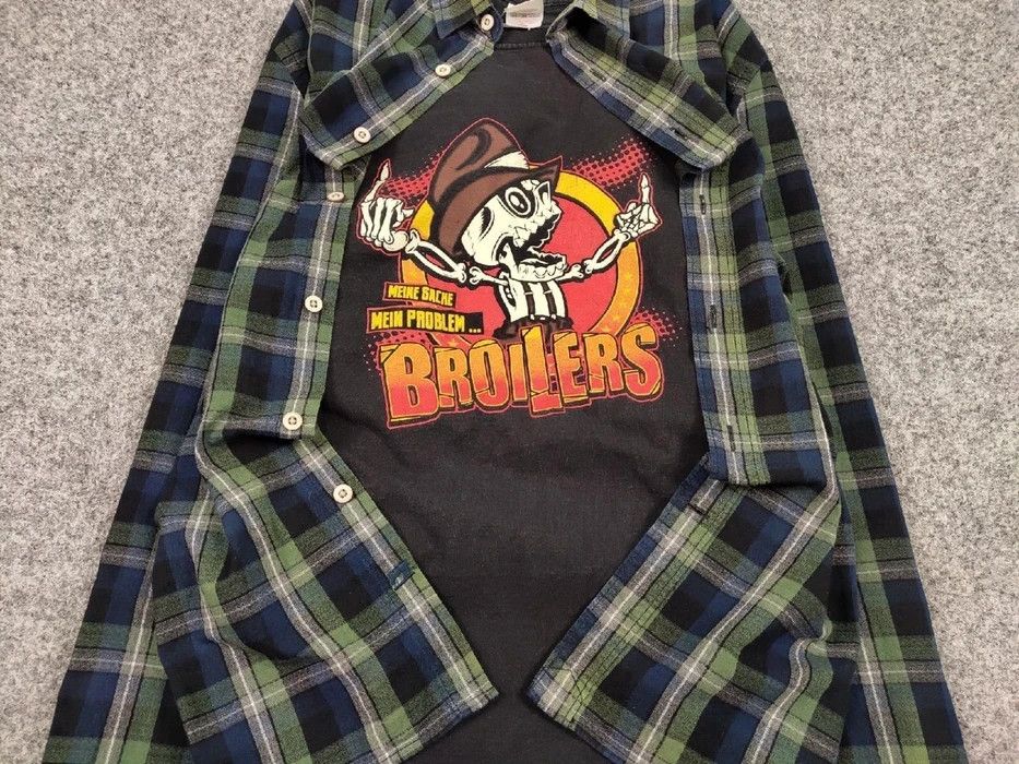 Flannel Vintage Flannel Shirt Travis Scott Style Size US XL / EU 56 / 4 - 6 Thumbnail