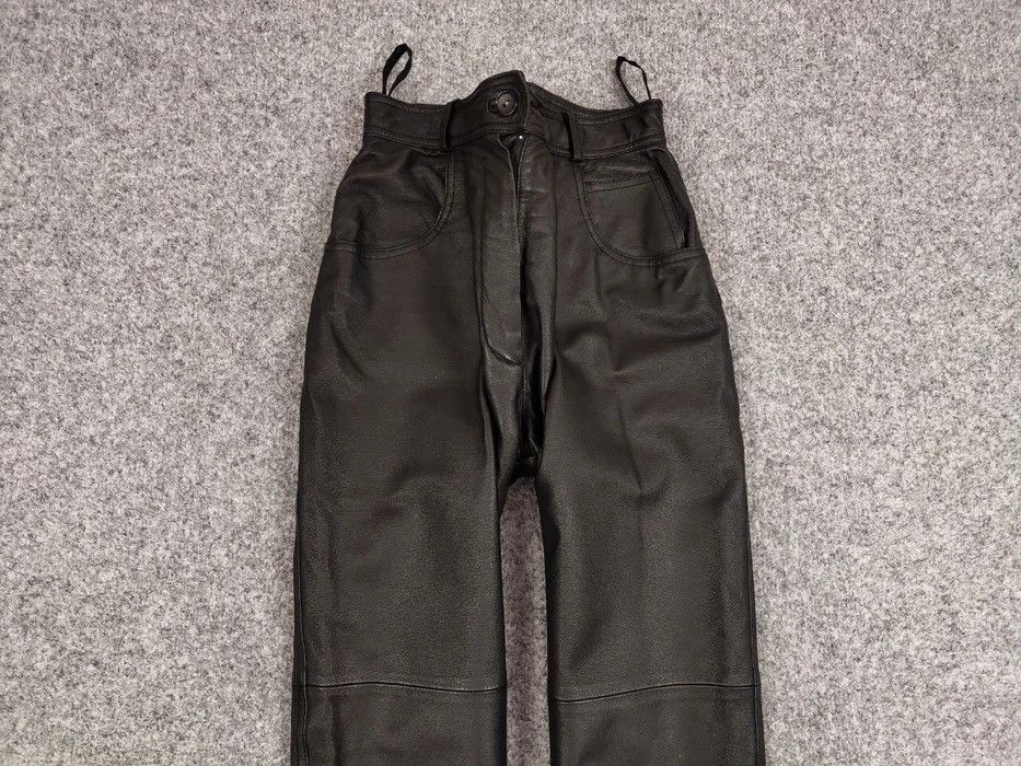 If Six Was Nine Vintage Leather Pants junya watanabe Hysteric Glamour style Size US 29 - 3 Thumbnail