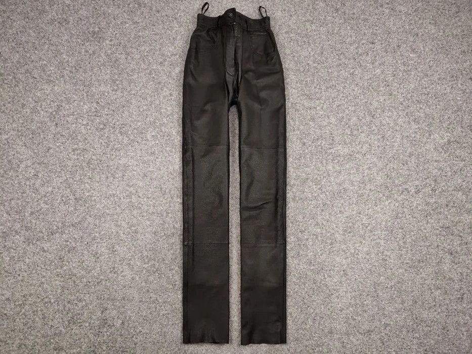 If Six Was Nine Vintage Leather Pants junya watanabe Hysteric Glamour style Size US 29 - 1 Thumbnail