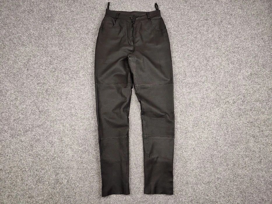 If Six Was Nine Vintage Leather Pants junya watanabe Hysteric Glamour style Size US 29 - 6 Thumbnail
