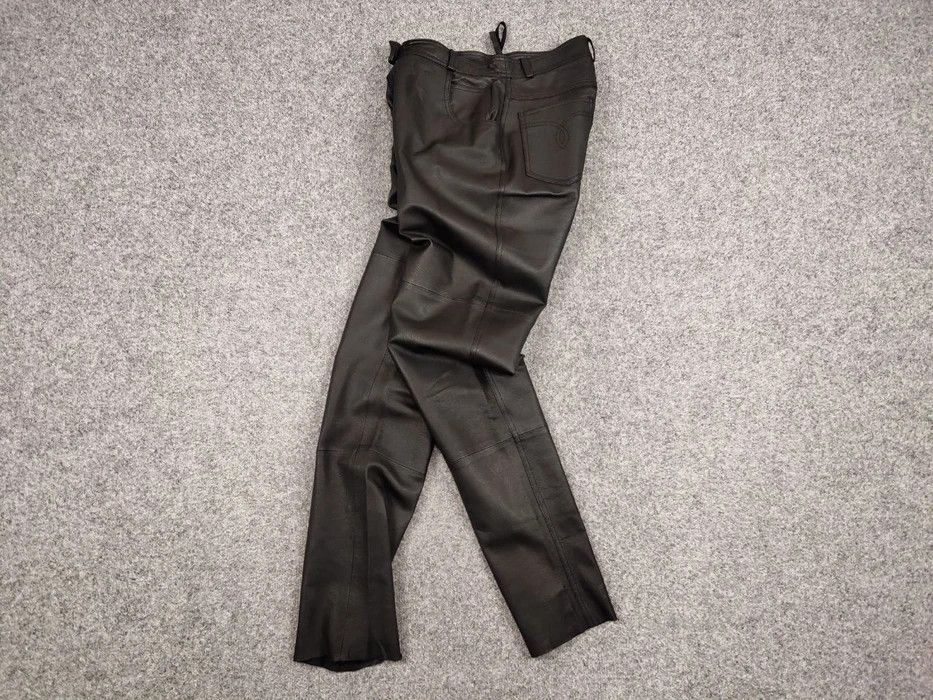 If Six Was Nine Vintage Leather Pants junya watanabe Hysteric Glamour style Size US 29 - 8 Thumbnail