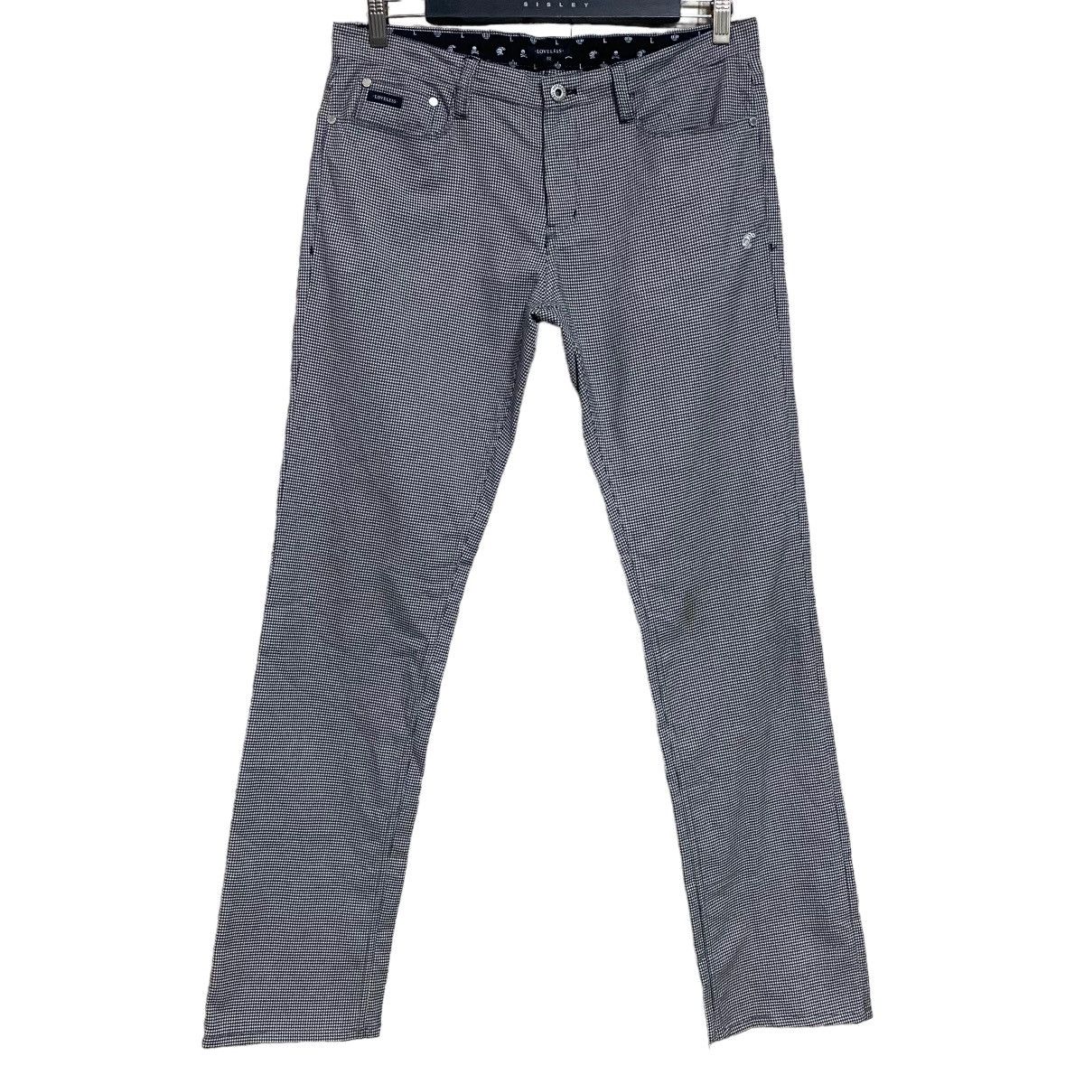 Loveless Japanese Brand LOVELESS Trouser Slim Pants Size US 32 / EU 48 - 3 Thumbnail